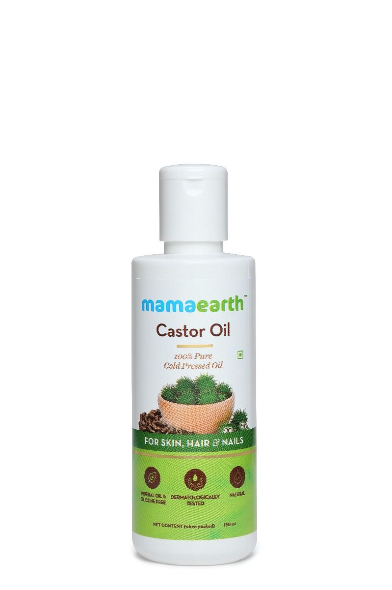 BIONATURALS 100% Pure Cold Pressed Castor Oil - For Hair Growth, Skin & Nails | Organic & Eco-Friendly