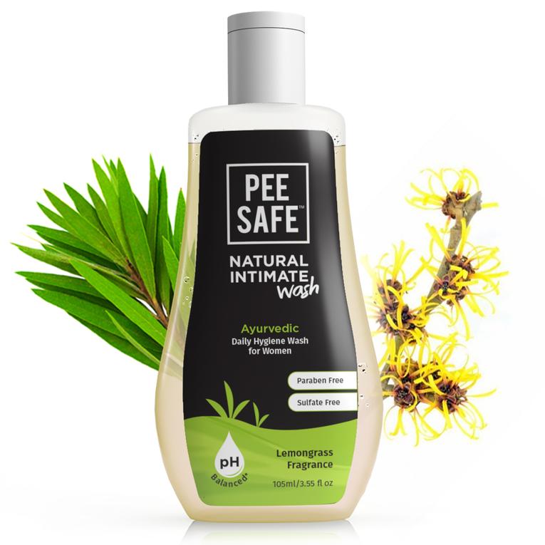 Pee Safe Natural Intimate Wash, 105 ml, Pack of 1 