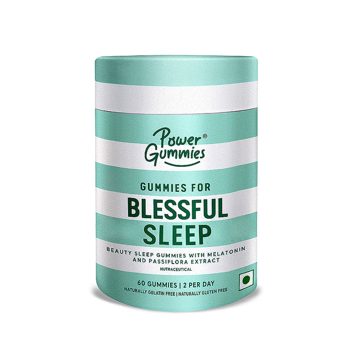 Buy Power Gummies Blessful Sleep Passion Fruit Flavour Gummies, 60 Count Online