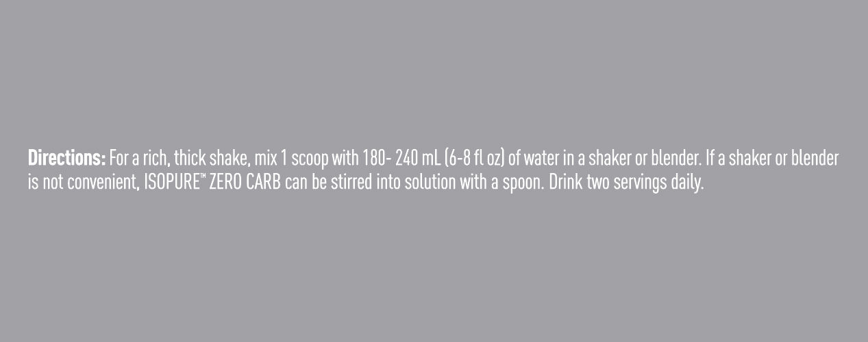 Isopure Zero Carb 100% Whey Protein Isolate Powder - Creamy Vanilla, 3 lbs, Pack of 1 