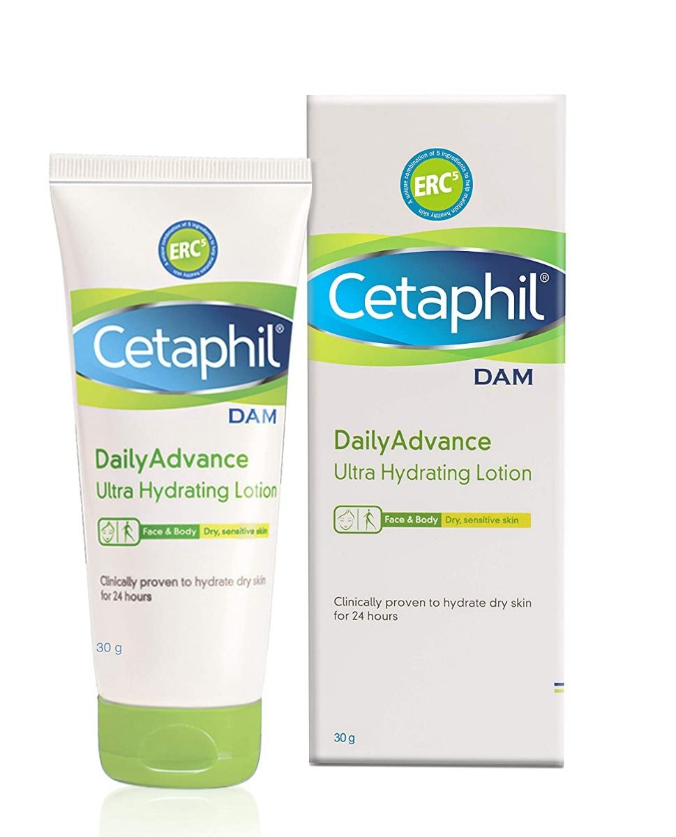 Buy Cetaphil DAM Daily Advance Ultra Hydrating Lotion, 30 gm Online