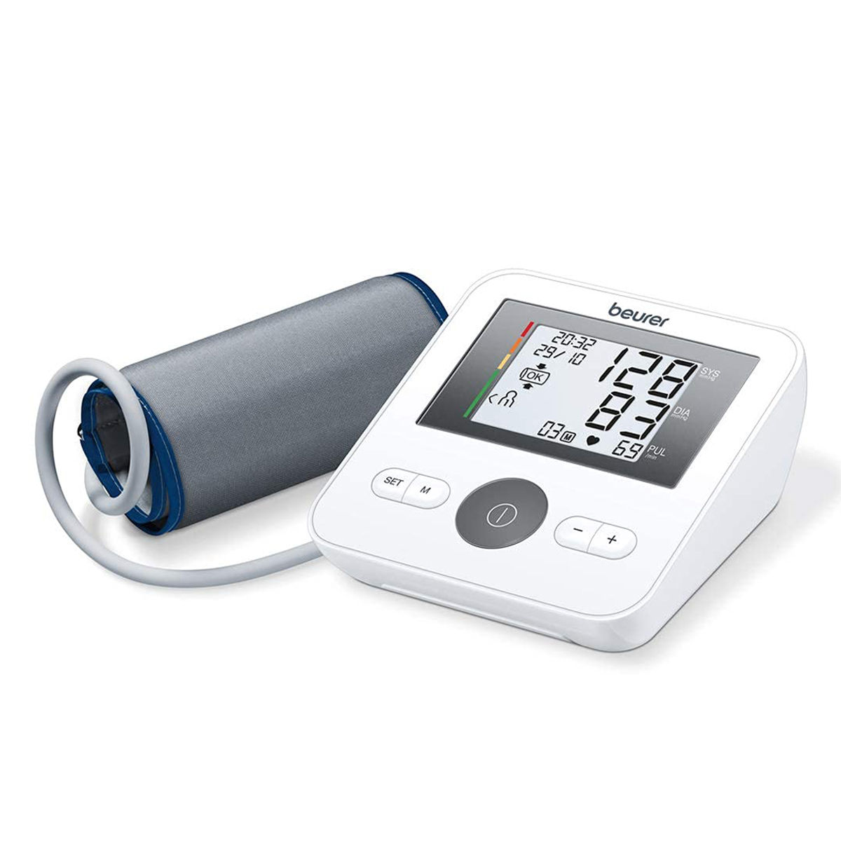 Buy Beurer BM 27 Upper Arm Blood Pressure Monitor with Cuff Position Control, 1 Count Online