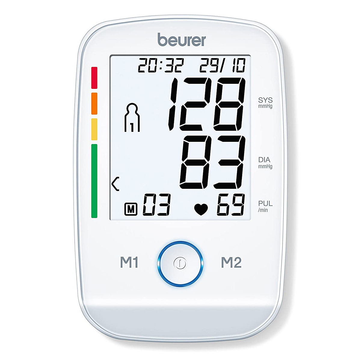 Beurer BM 45 Upper Arm Blood Pressure Monitor, 1 Count, Pack of 1 