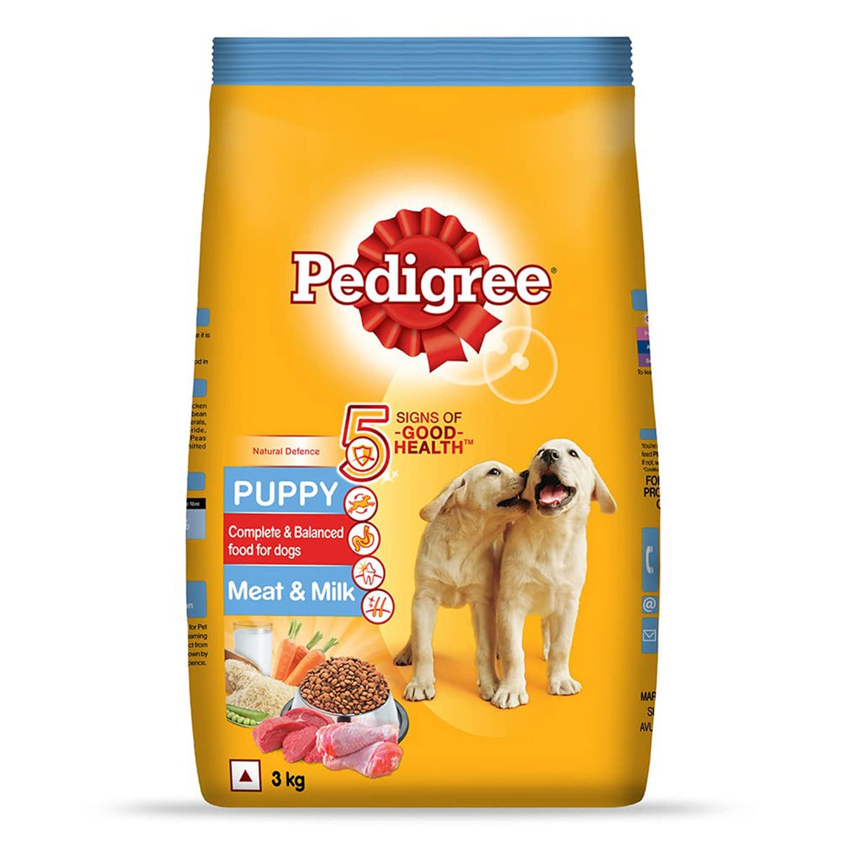 Pedigree Puppy Meat N Milk Dog Food, 3 Kg Price, Uses, Side Effects