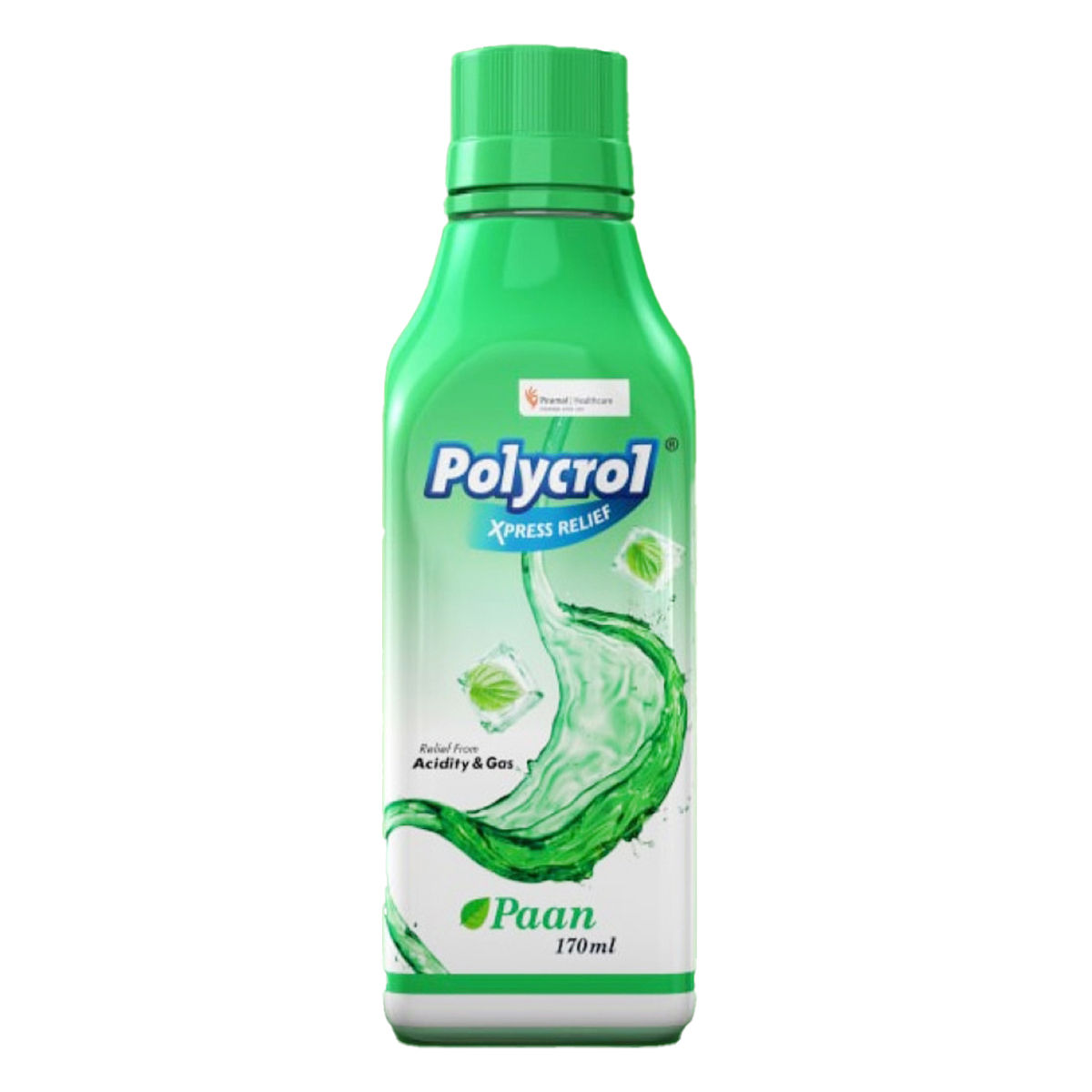Polycrol Express Relief Paan Flavour Syrup, 170 ml, Pack of 1 