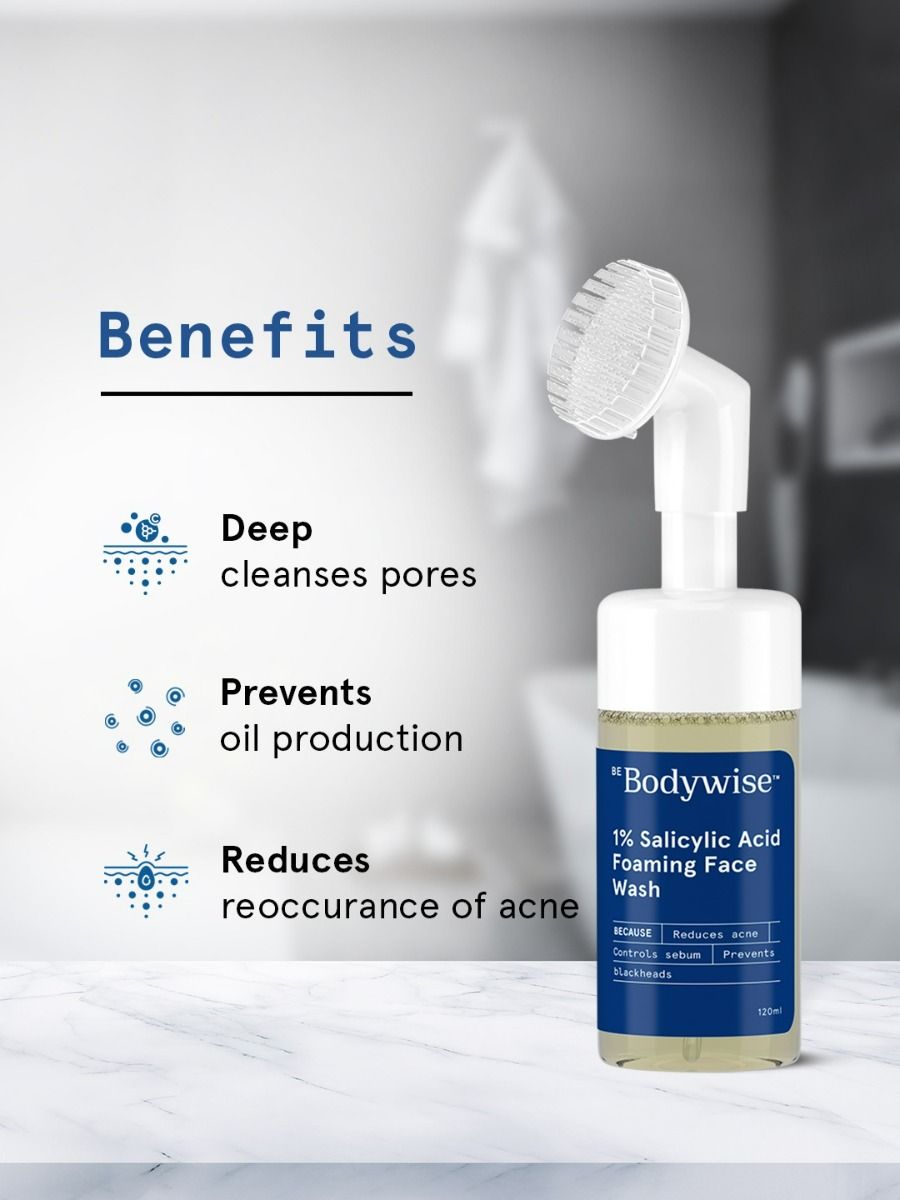 BE BODYWISE 1 SALICYLIC ACID FACEWASH 120ML Price, Uses, Side Effects, Composition Apollo
