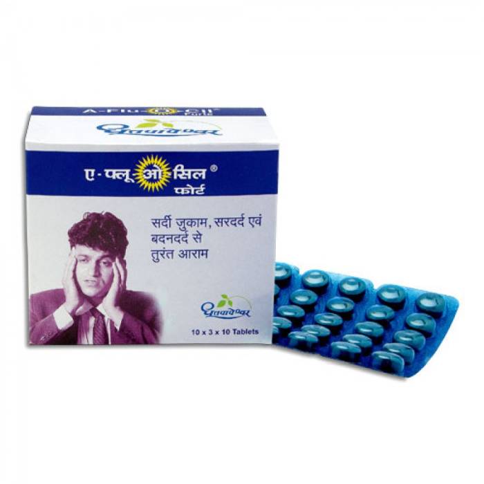 Buy Dhootapapeshwar A Flu-O-Cil Forte, 10 Tablets Online