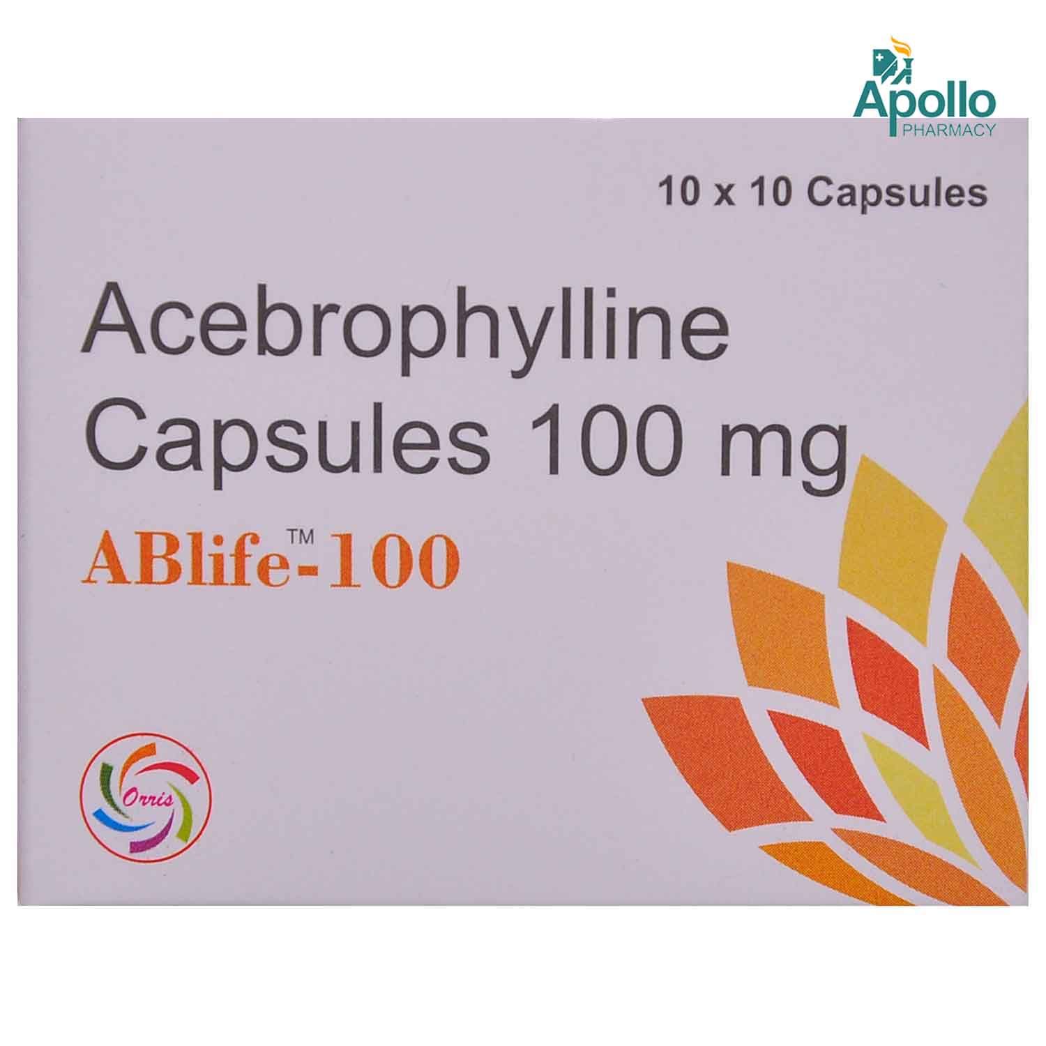 ABlife-100 Capsule 10's, Pack of 10 CAPSULES