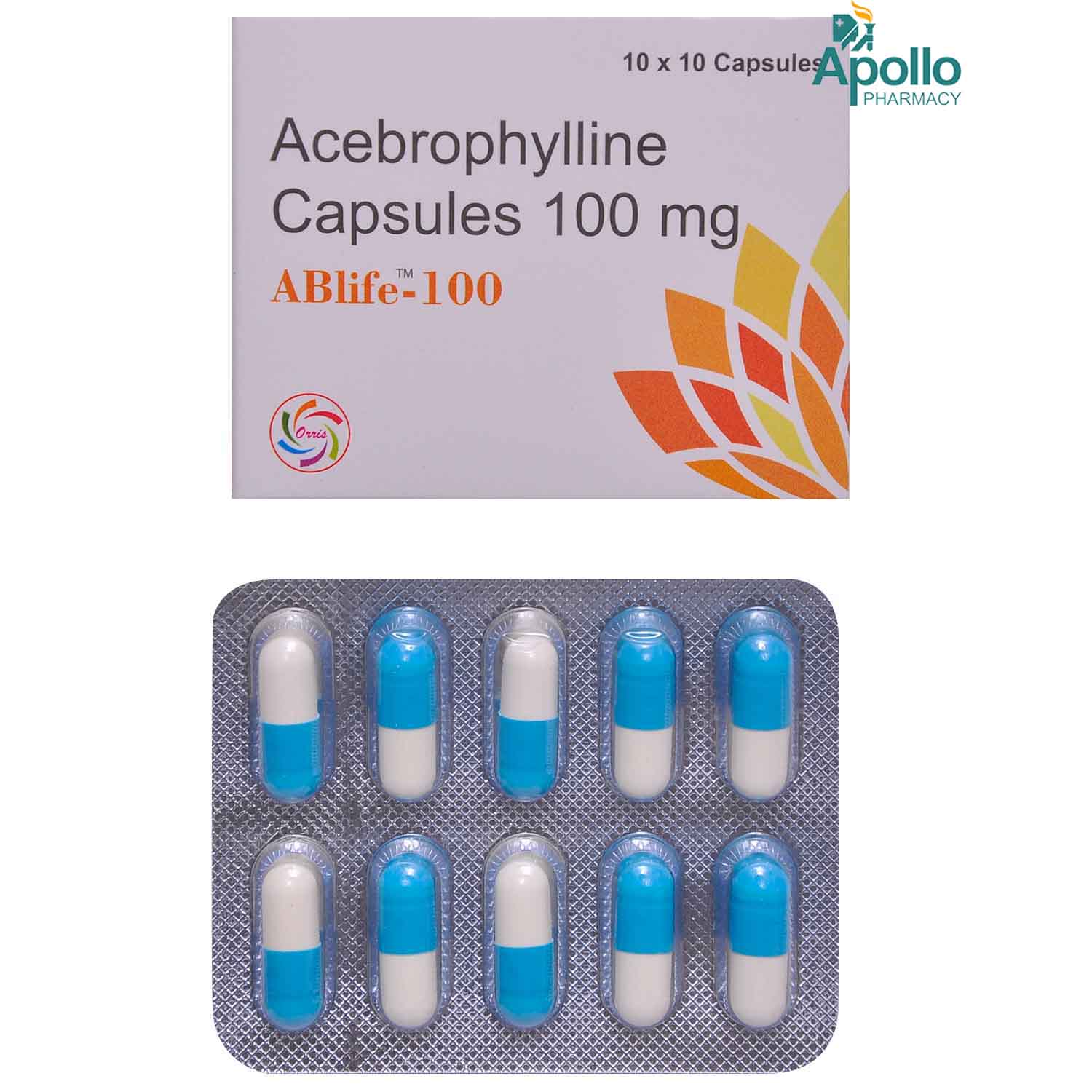 ABlife-100 Capsule 10's, Pack of 10 CAPSULES
