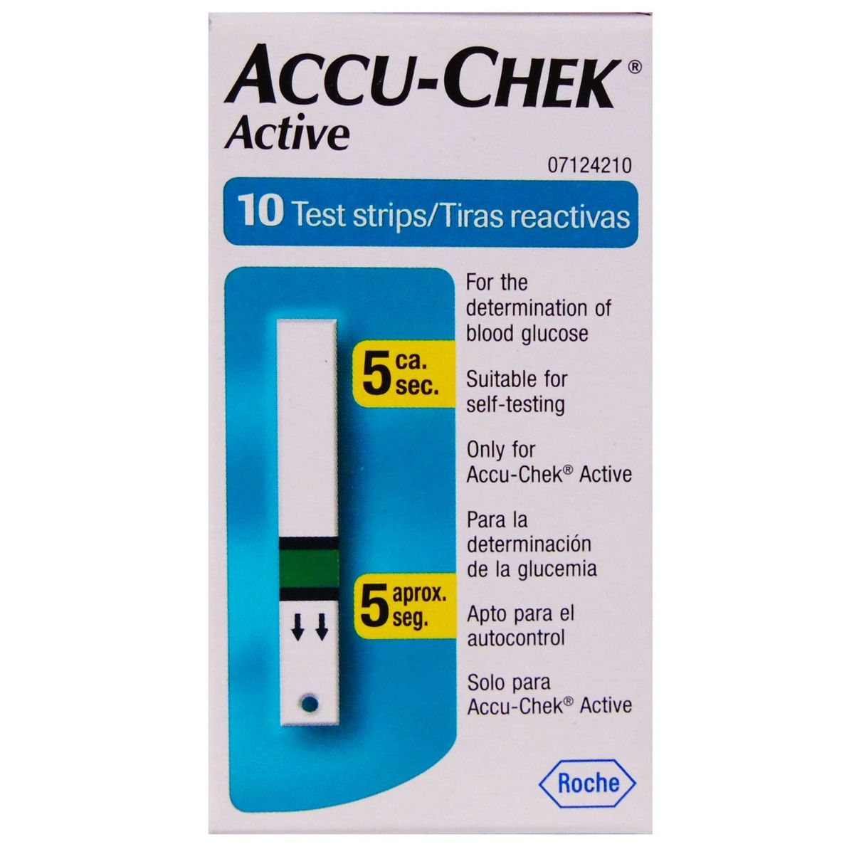 Accu-Chek Active Test Strips, 10 Count, Pack of 1 