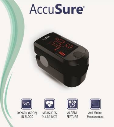 Accusure Pulse Oximeter, 1 Count, Pack of 1 