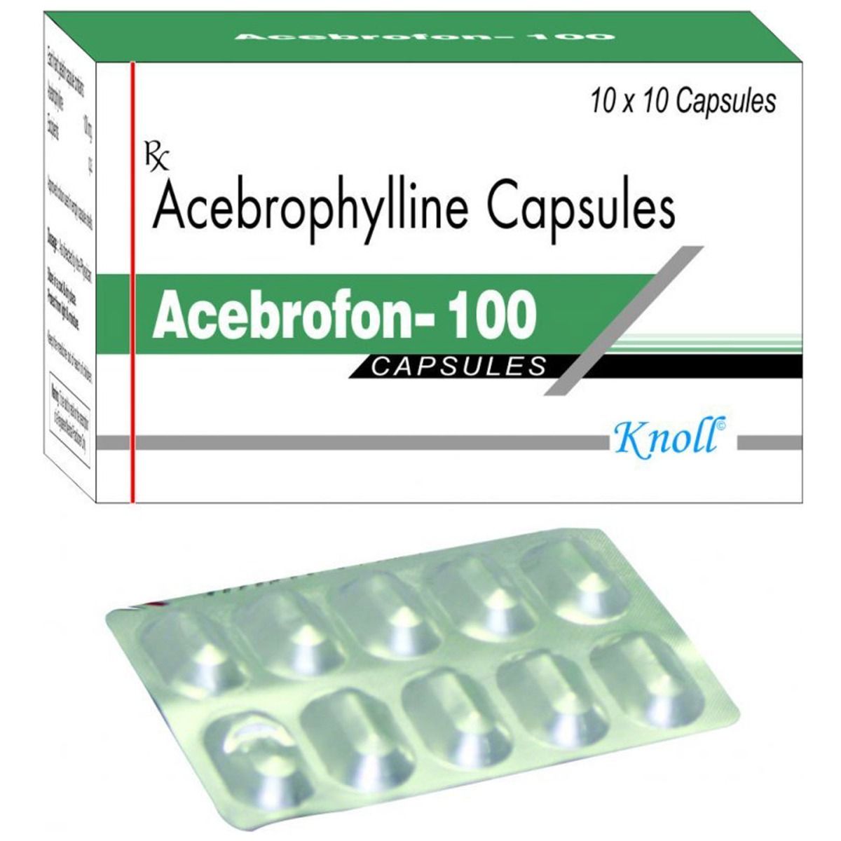 Acebrofon 100 Capsule 10's, Pack of 10 CAPSULES