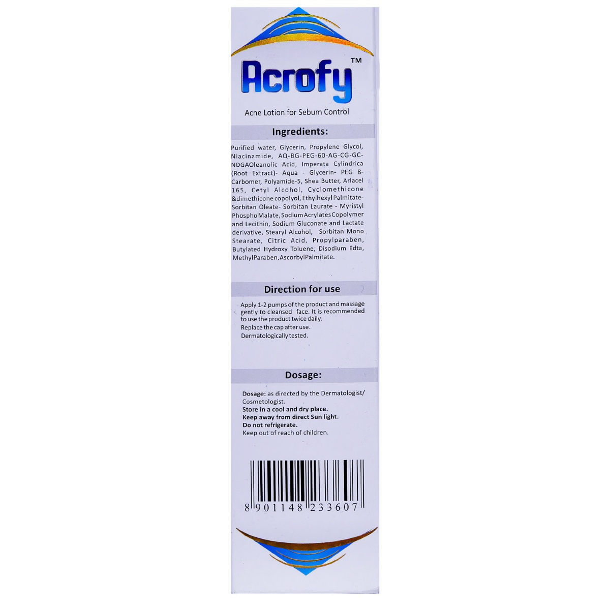 Acrofy Acne Lotion 50 gm Price, Uses, Side Effects, Composition
