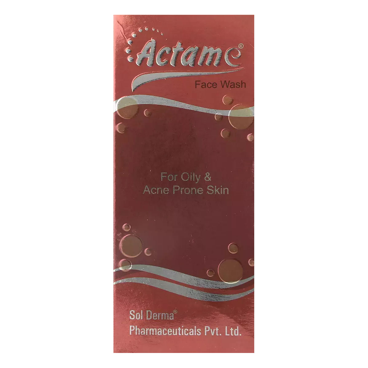 Actame Face Wash, 70 ml, Pack of 1 