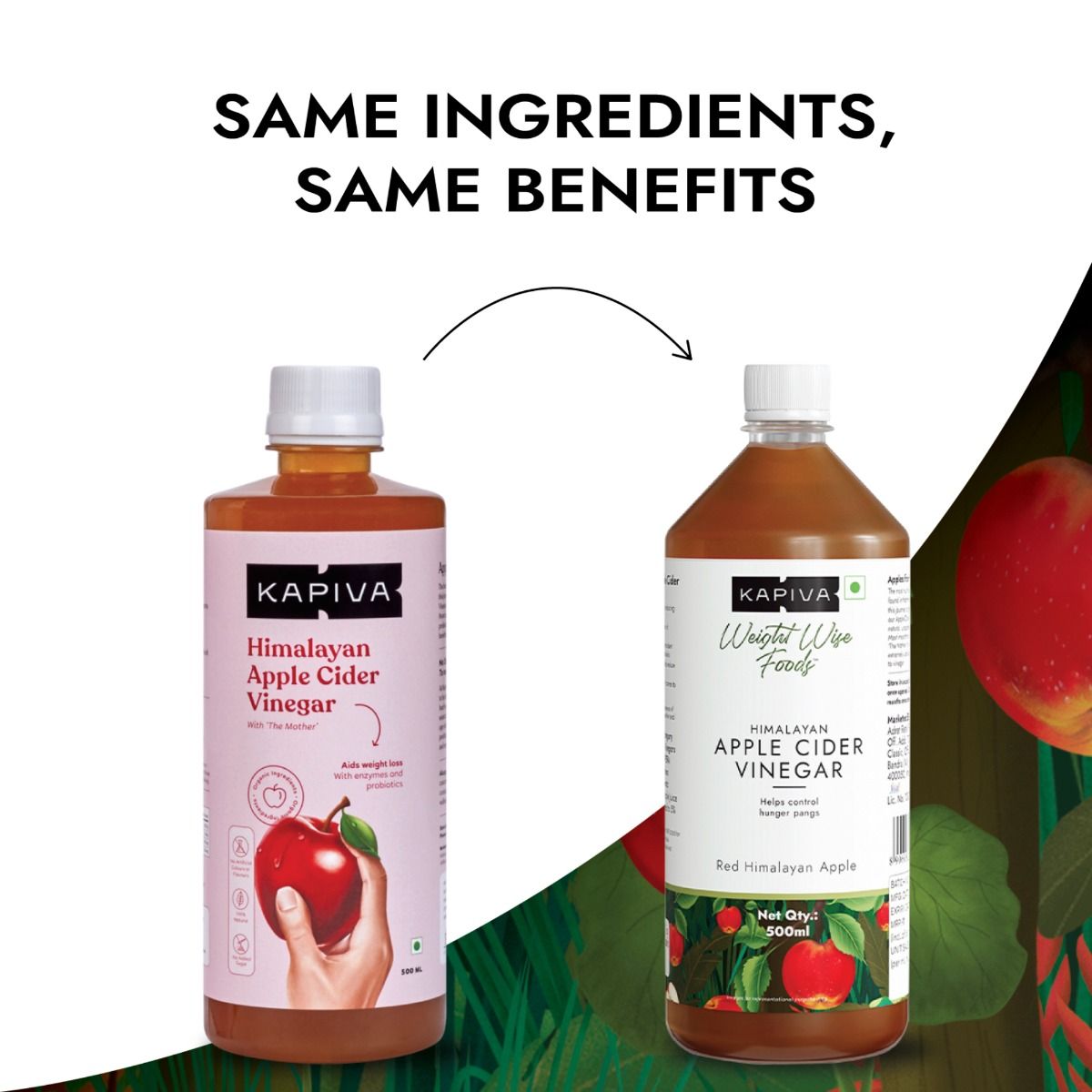 Kapiva Himalayan Apple Cider Vinegar, 500 ml Price, Uses, Side Effects