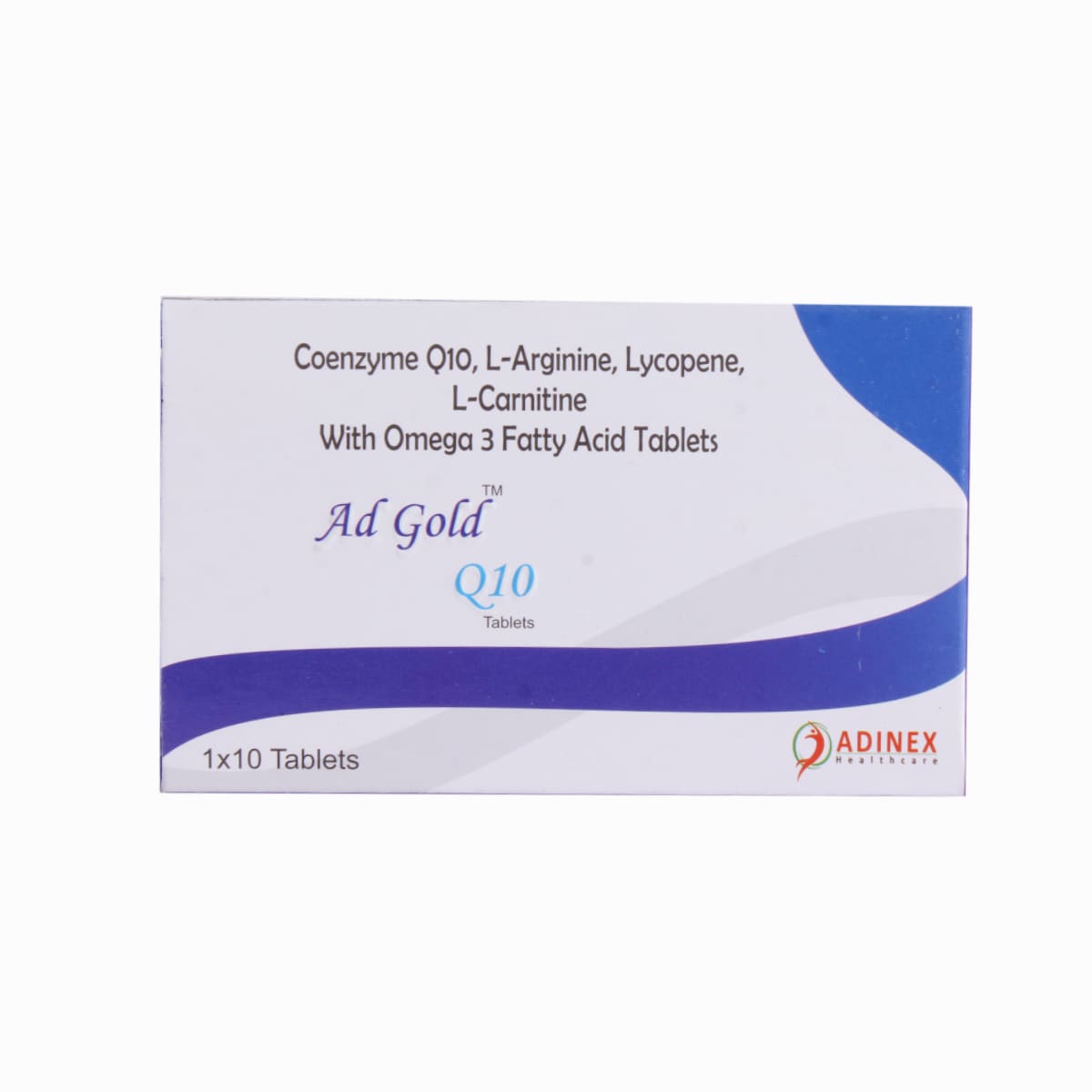 Ad-gold Q10 Tablet 10's Price, Uses, Side Effects, Composition - Apollo 