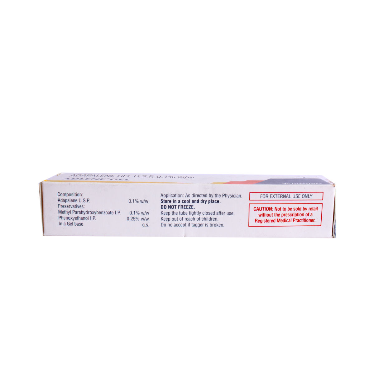 Adlene 0.1% Gel 15 gm Price, Uses, Side Effects, Composition - Apollo ...