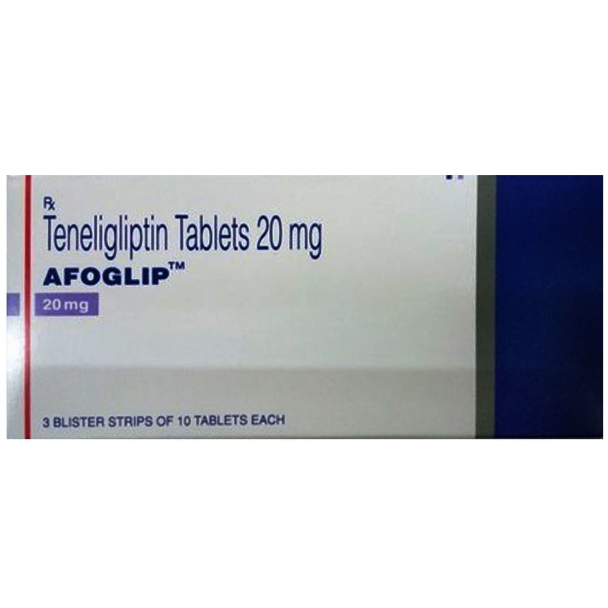 Afoglip 20 Tablet 10's, Pack of 10 TABLETS