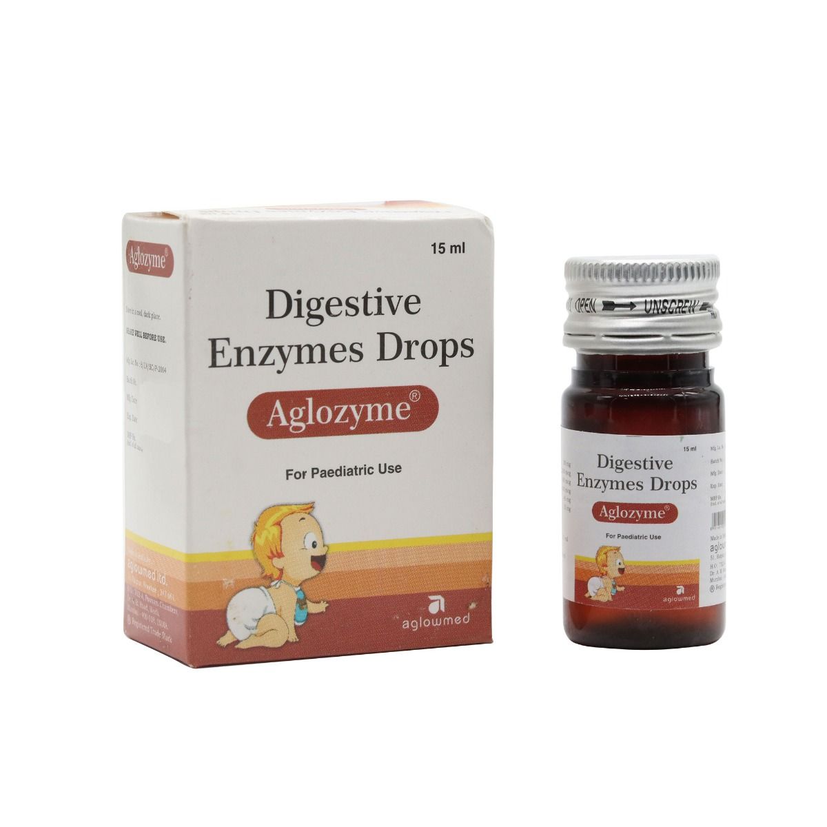 Aglozyme Drops 15 ml Price, Uses, Side Effects, Composition Apollo