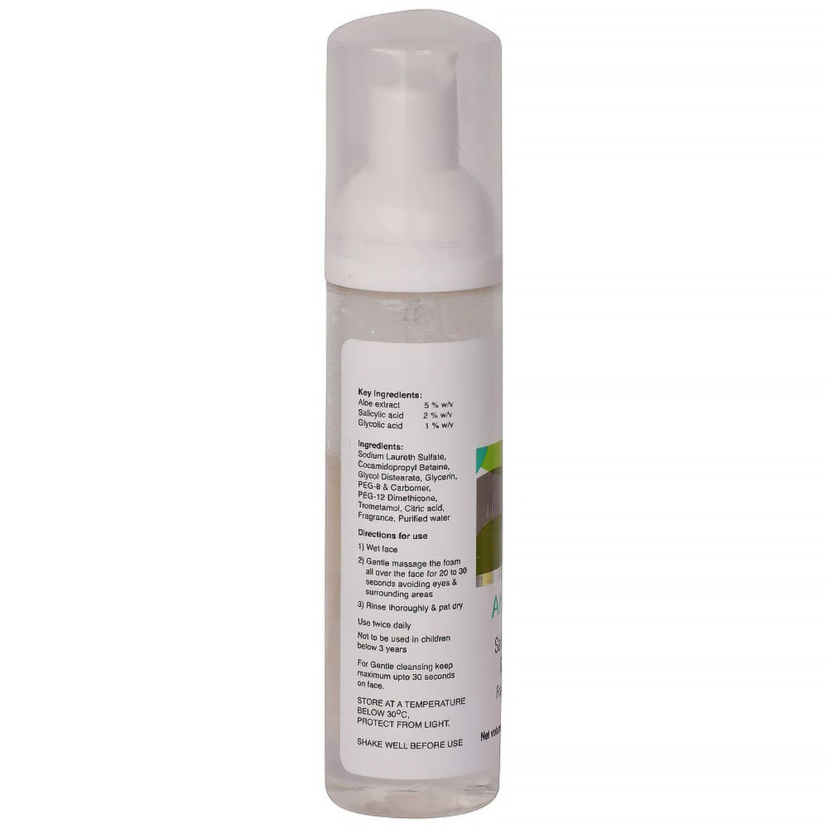 Ahaglow S Foaming Face Wash, 60 ml Price, Uses, Side Effects
