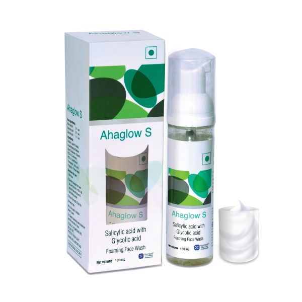 Ahaglow S Foaming Face Wash, 100 ml, Pack of 1 Liquid