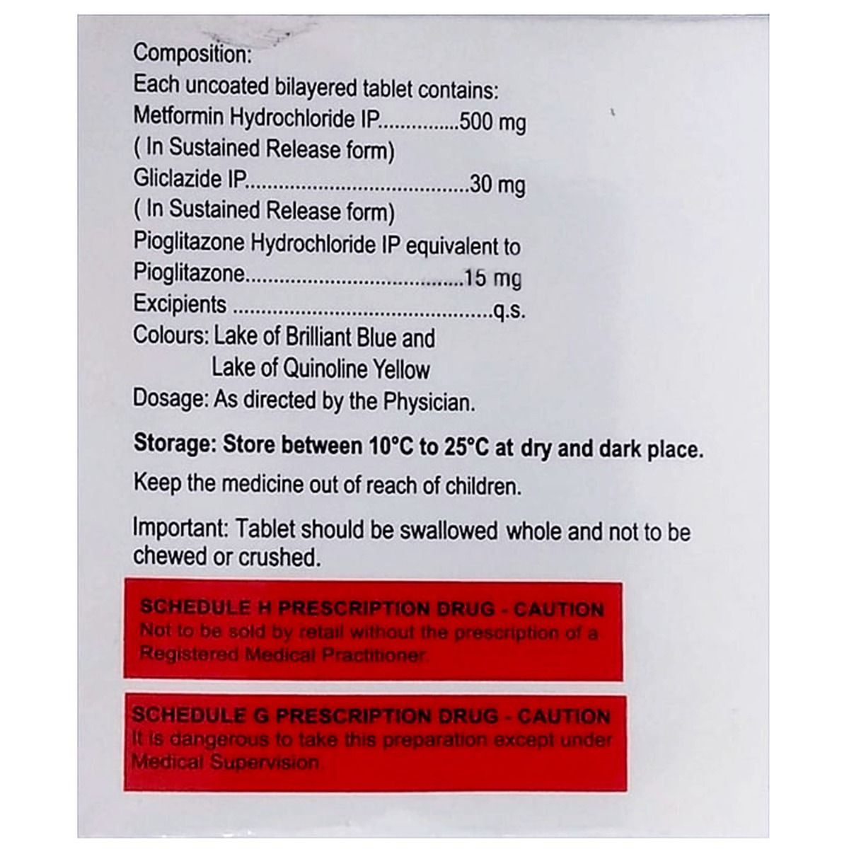 AIM 7 30MG XR TABLET 15'S Price, Uses, Side Effects, Composition ...