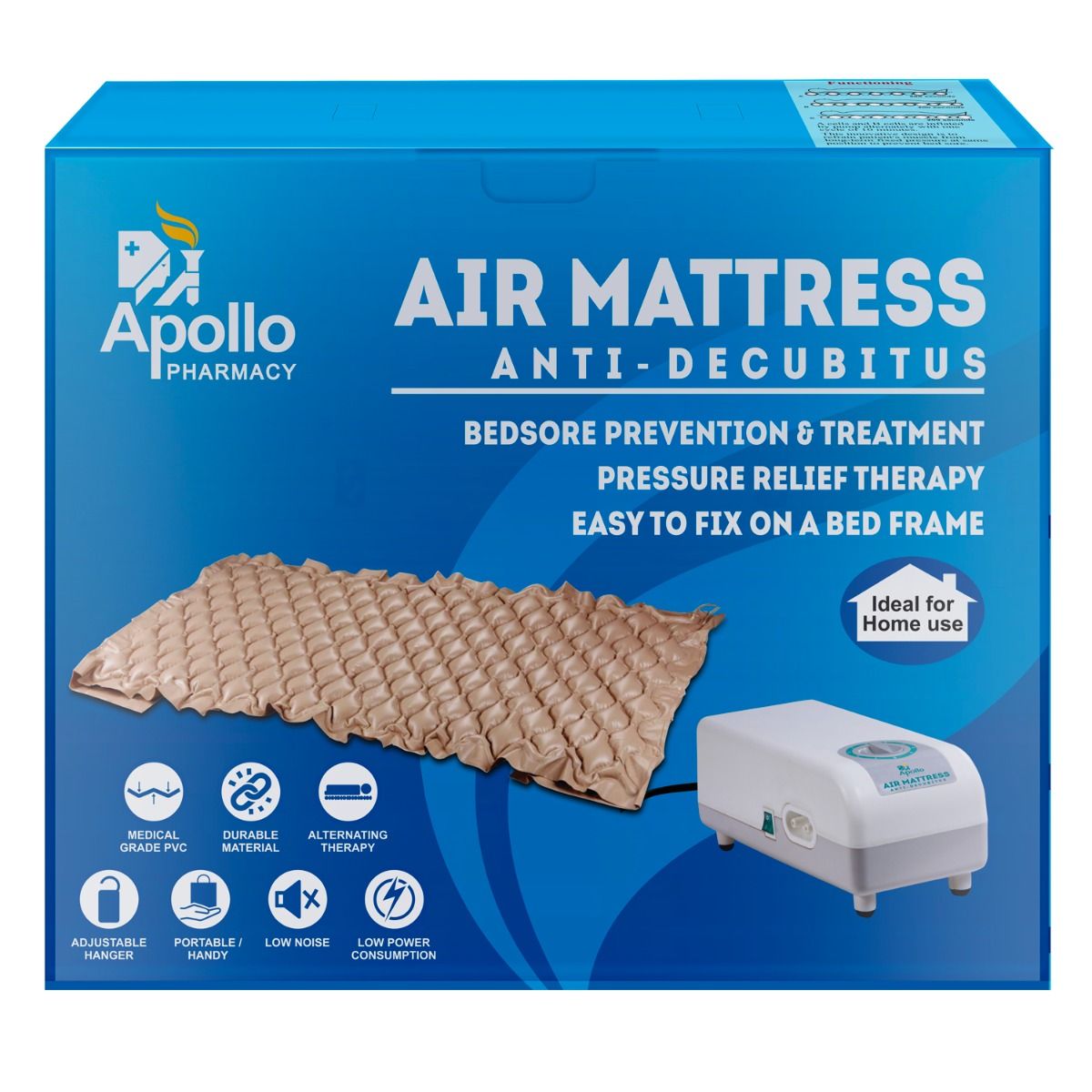 Buy Apollo Pharmacy Air Mattress, 1 Count Online