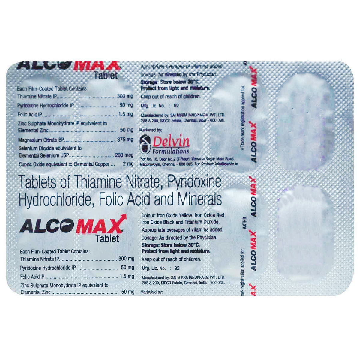 Alcomax Tablet 10s Price Uses Side Effects Composition Apollo