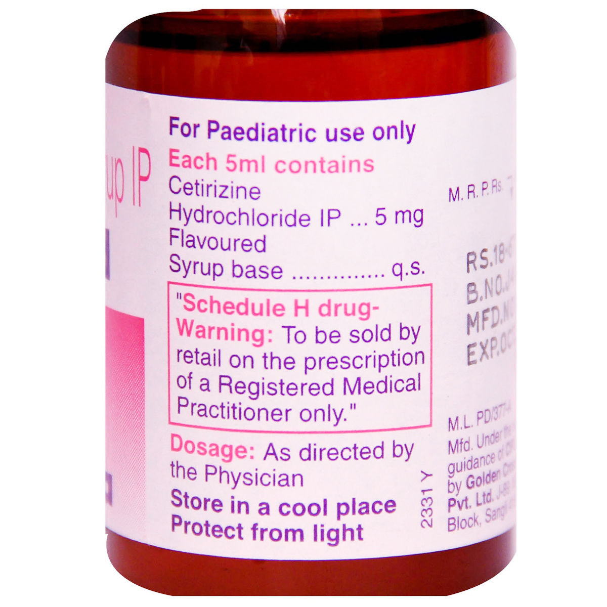 Alerid Syrup 30 ml Price, Uses, Side Effects, Composition Apollo Pharmacy