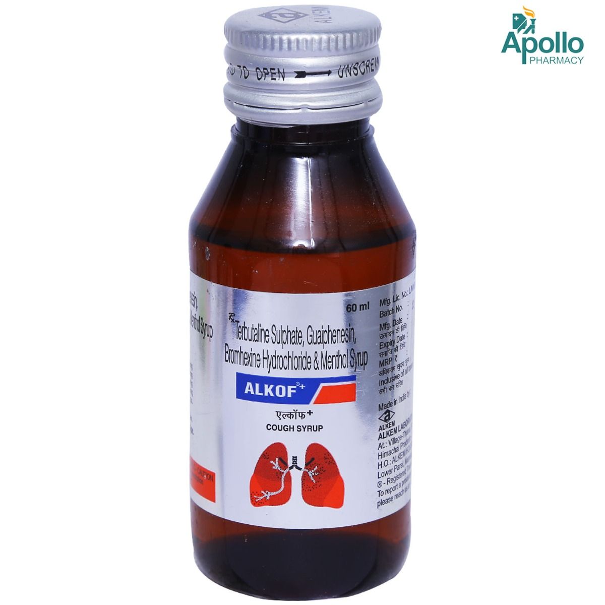 Alkof Cough Syrup 60 ml Price, Uses, Side Effects, Composition Apollo