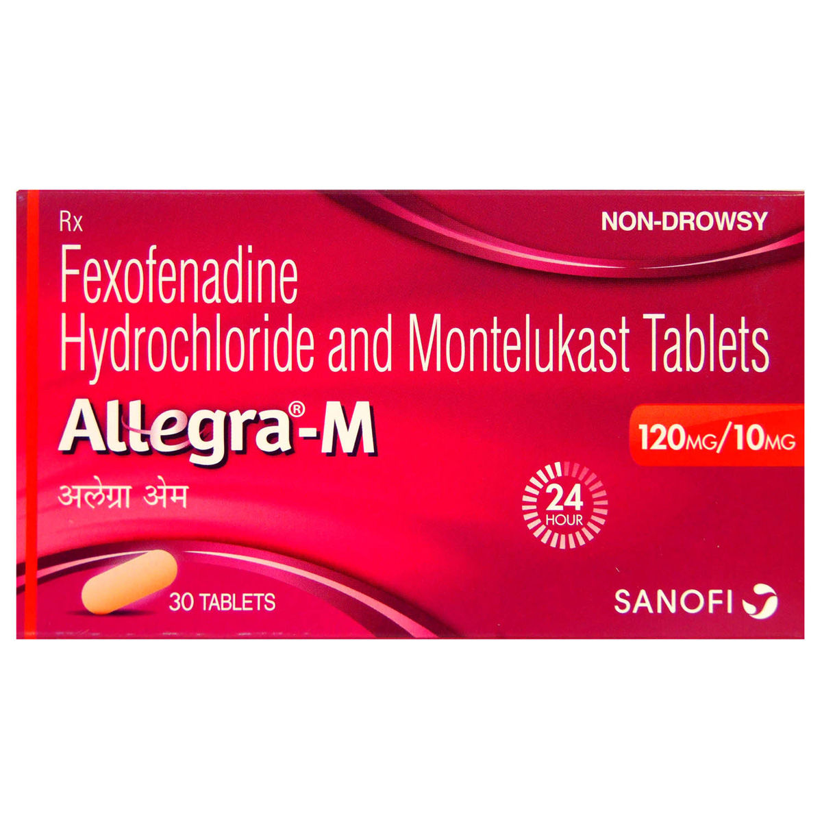 Allegra-M 120 mg/10 mg Tablet 10's, Pack of 10 TABLETS