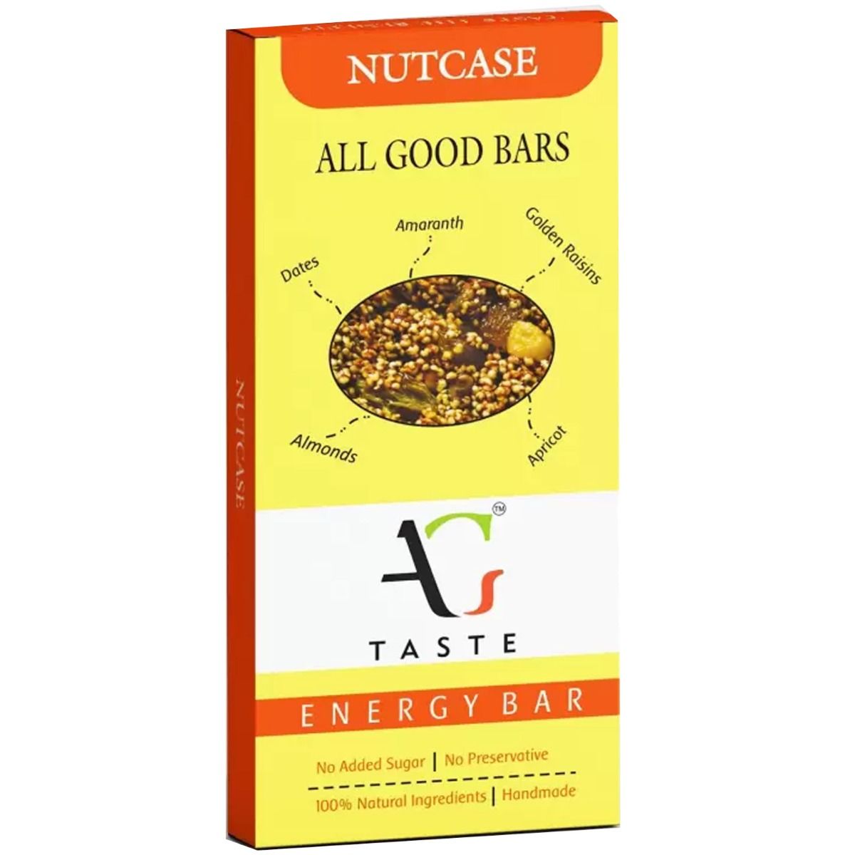 Buy All Good Bars Nutcase Energy Bar, 30 gm Online