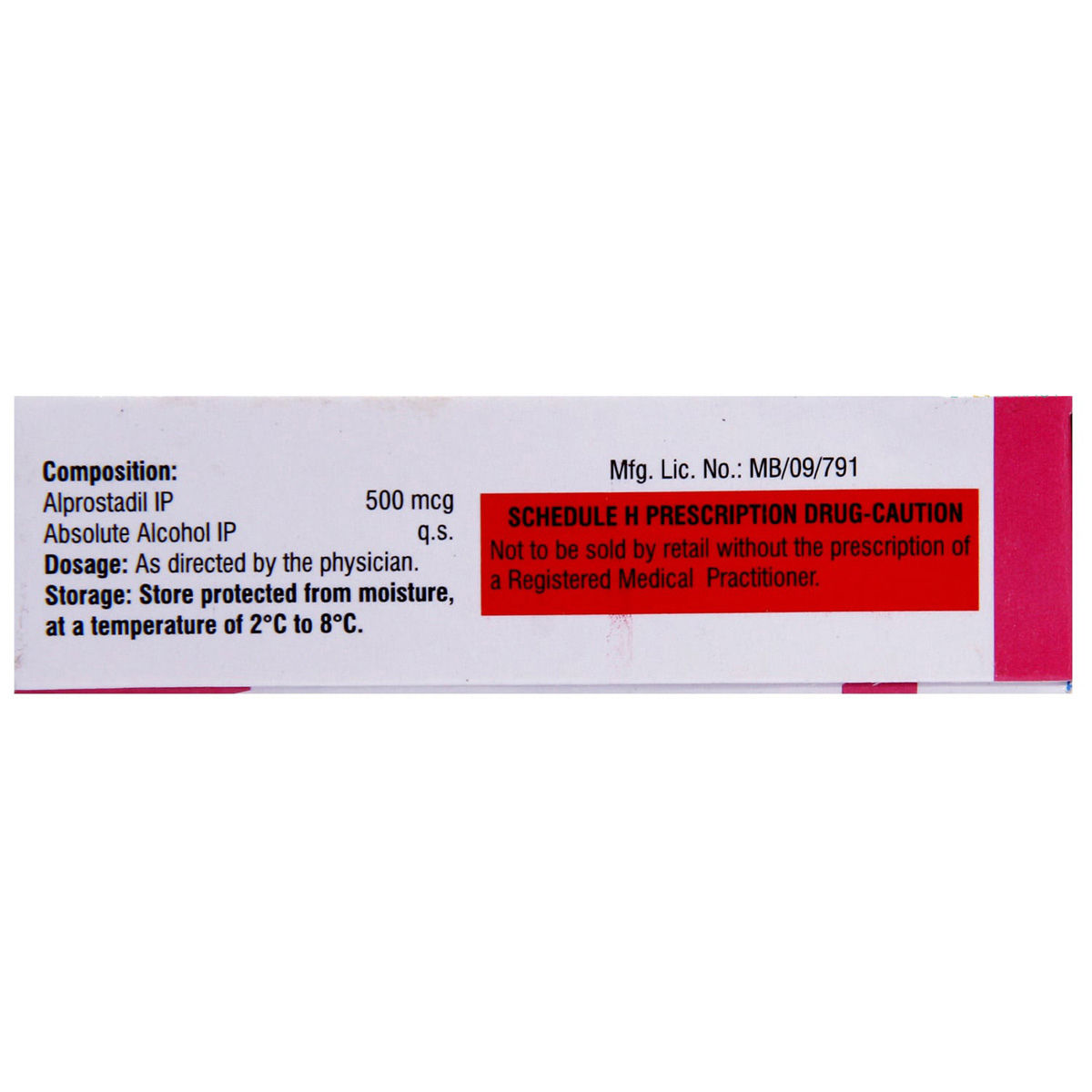 ALPOSTIN 500MCG INJECTION 1ML Price, Uses, Side Effects, Composition ...