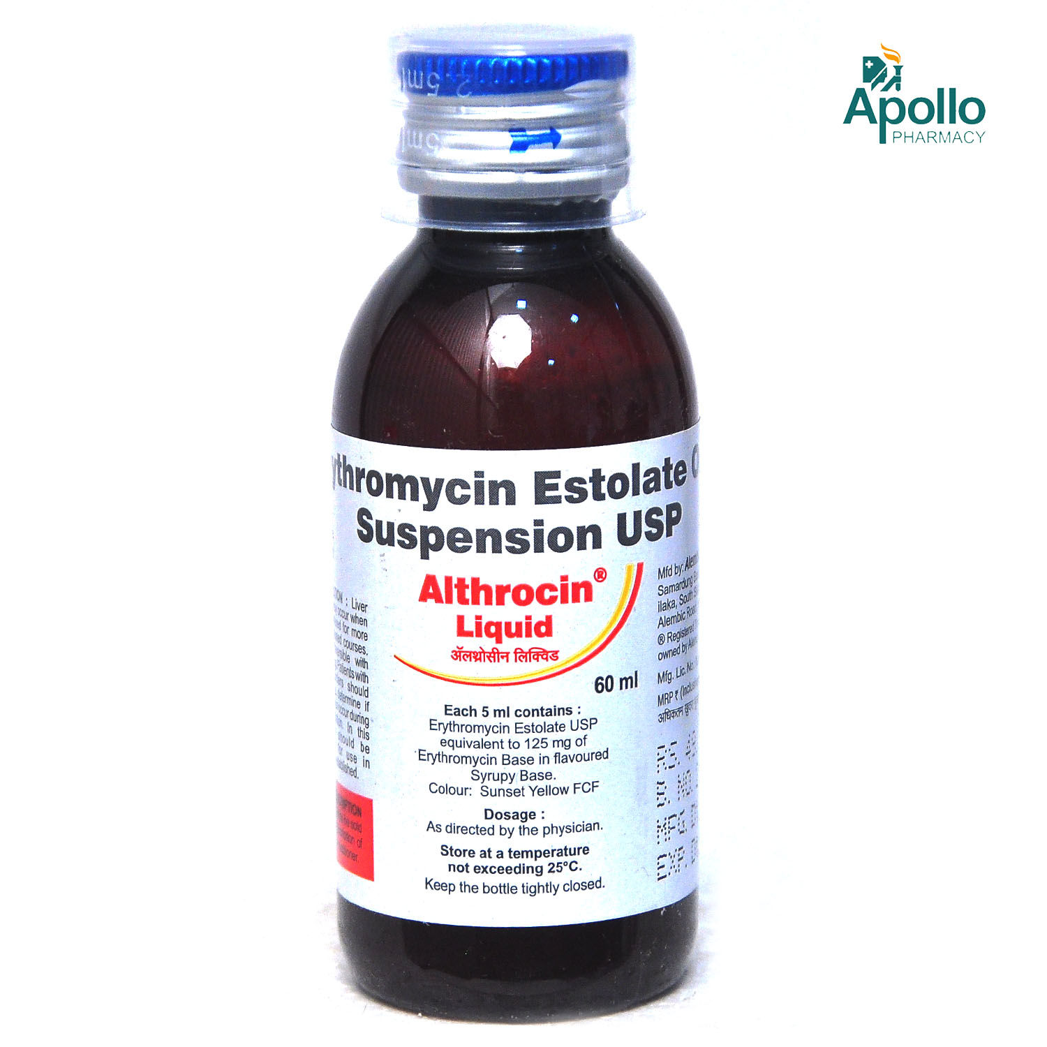 Althrocin Liquid 60 ml, Pack of 1 LIQUID
