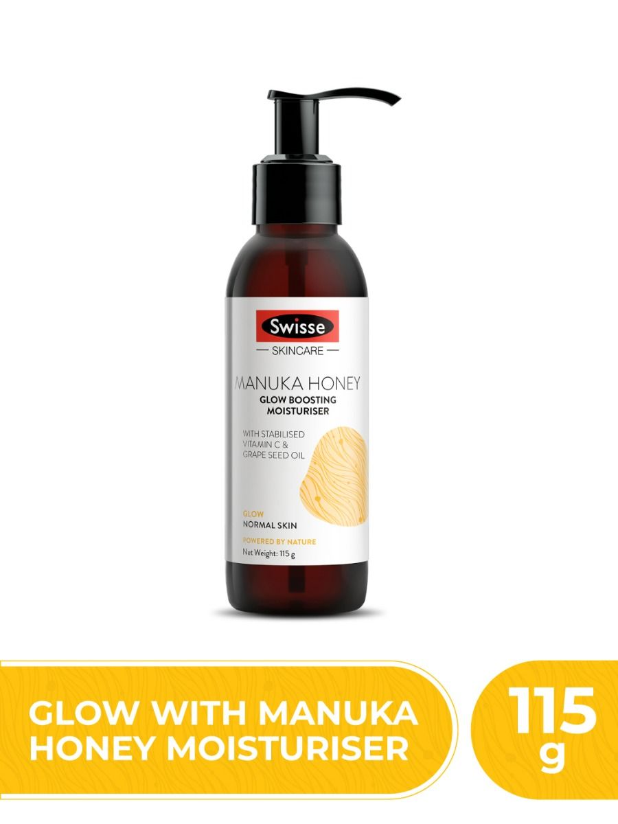 Buy Swisse Skincare Manuka Honey Glow Boosting Moisturiser, 115 gm Online