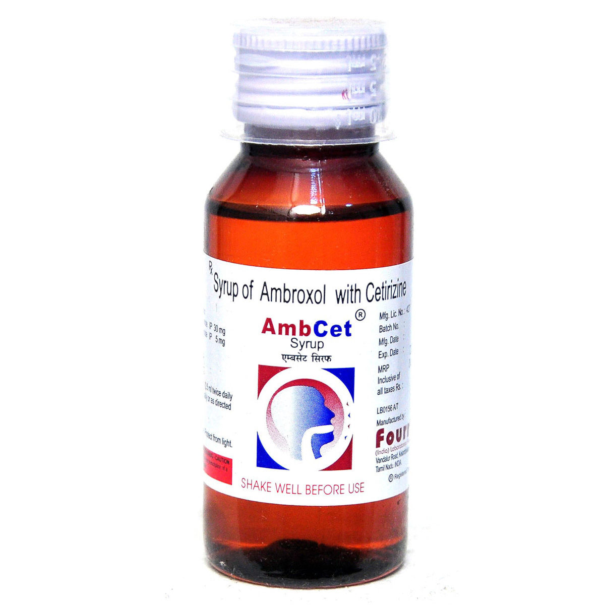 Ambcet Syrup 60 ml, Pack of 1 Syrup