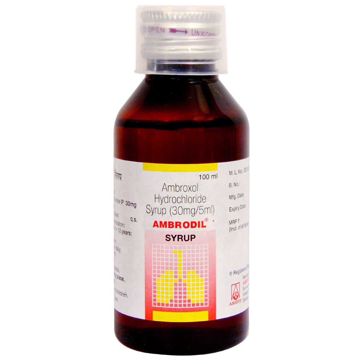 Ambrodil Syrup 100 ml Price, Uses, Side Effects, Composition Apollo