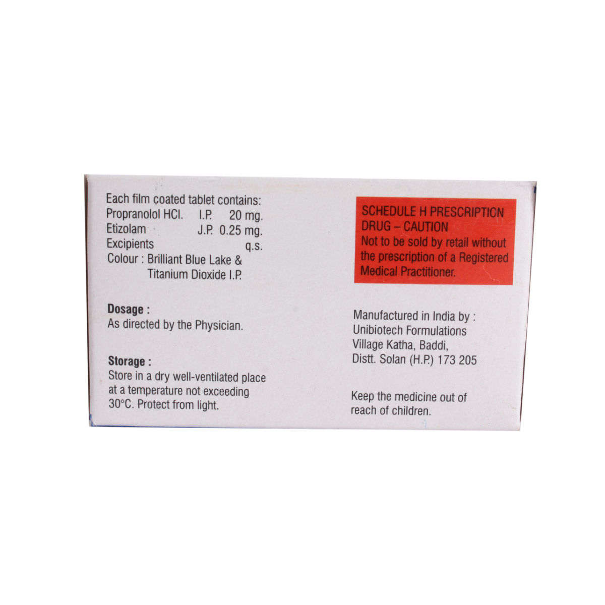 Ambulax-Etm Tablet 15's Price, Uses, Side Effects, Composition - Apollo