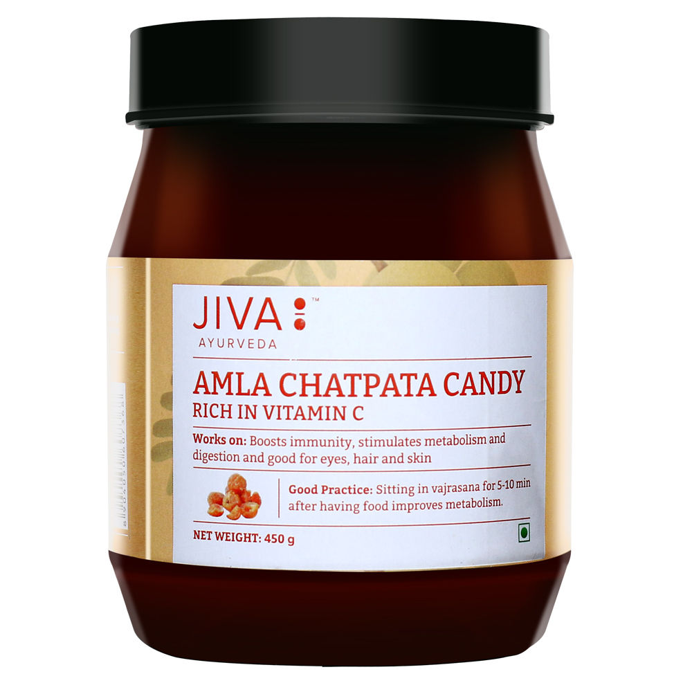 Buy Jiva Amla Chatpata Candy, 450 gm Online