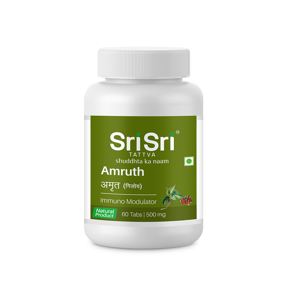Sri Sri Tattva Amruth 500 mg, 60 Tablets, Pack of 1 