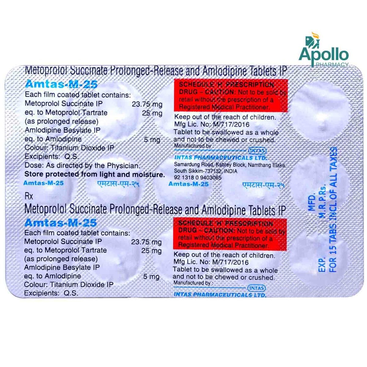 Amtas M 25 Tablet 15 s Price Uses Side Effects Composition Apollo amtas-m-25-tablet-15-s-price-uses-side-effects-composition-apollo