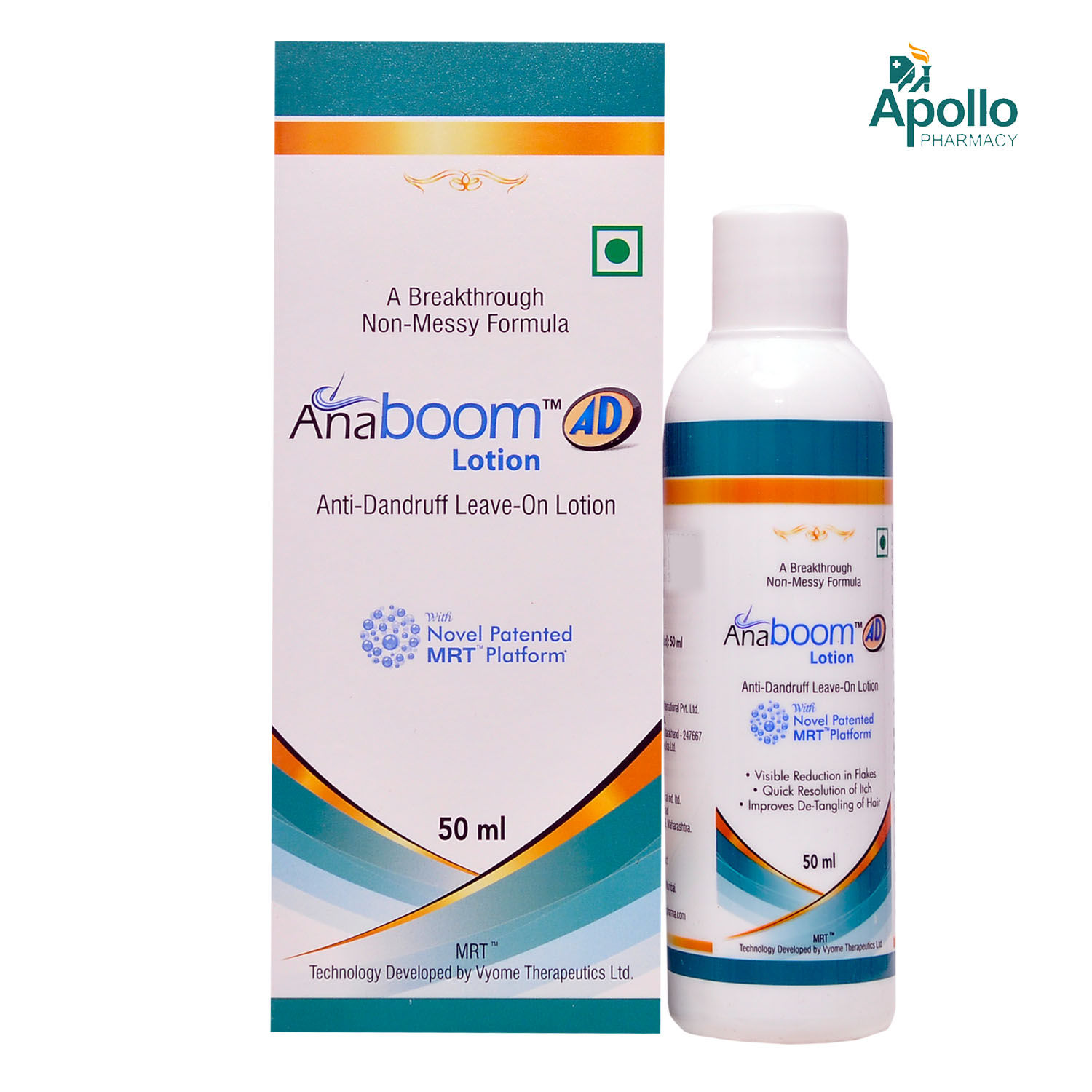 Anaboom AD Lotion, 50 ml Price, Uses, Side Effects, Composition - Apollo  Pharmacy