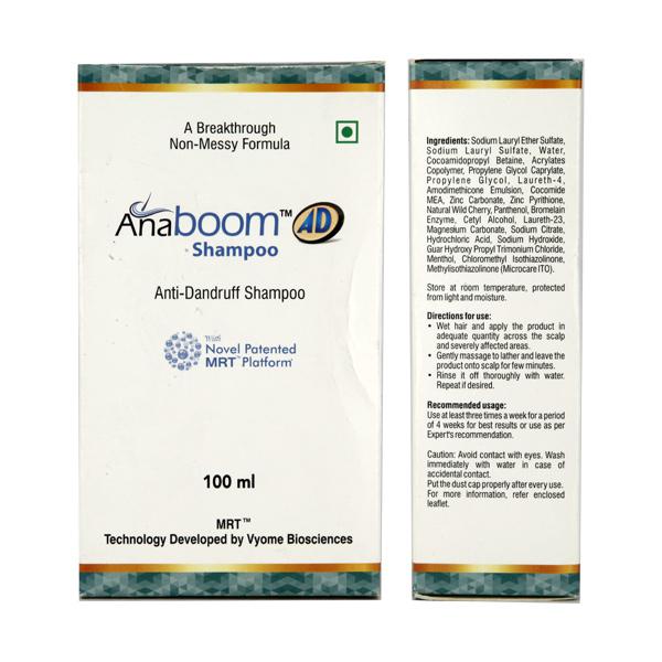 Anaboom AD Shampoo 100 ml, Pack of 1 
