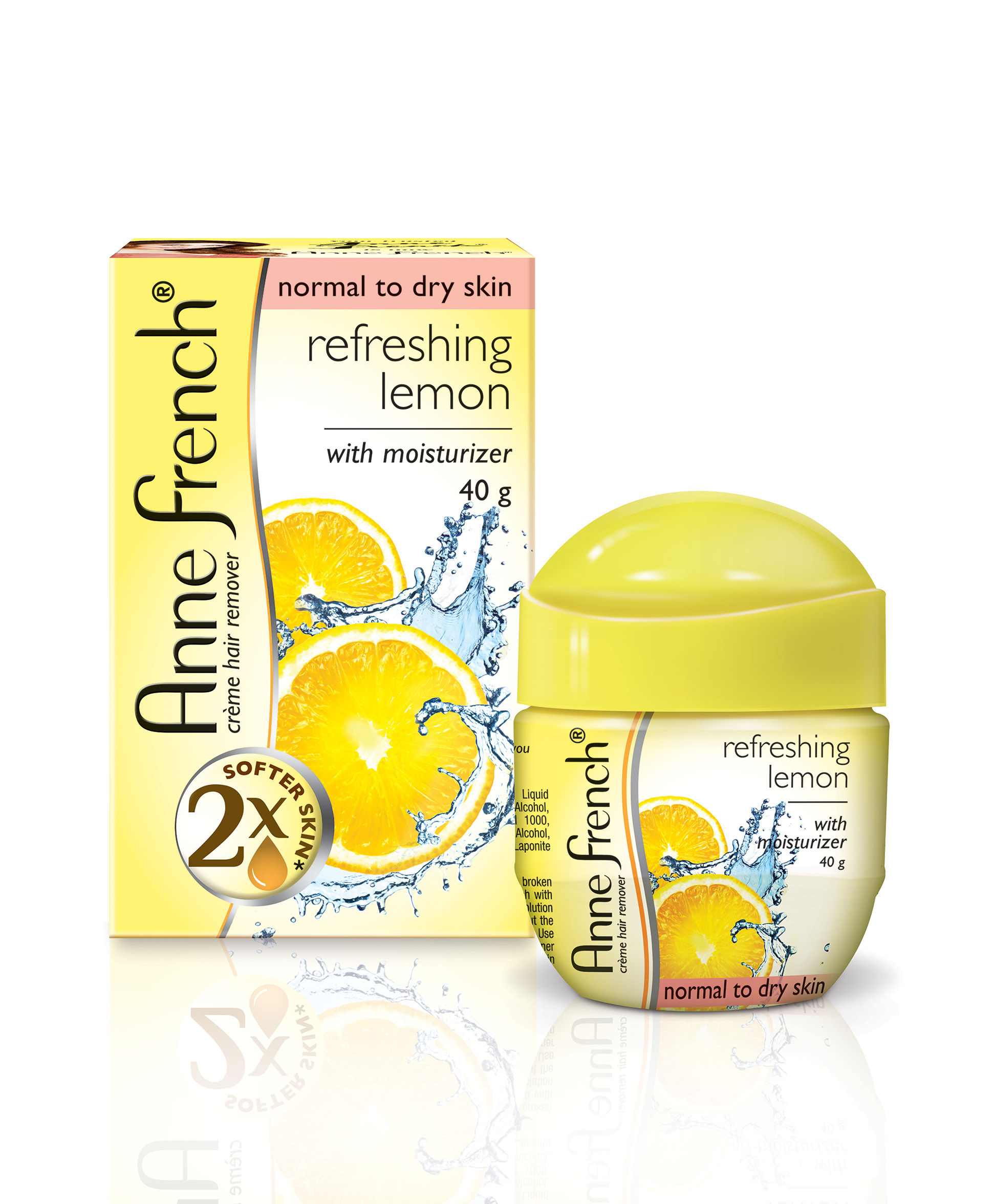Buy Anne French Refreshing Lemon Hair Removal Cream For Normal to Dry Skin, 40 gm Online