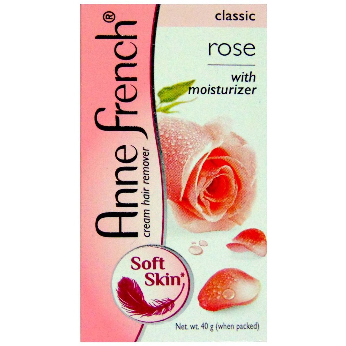 Buy Anne French Classic Rose Hair Removal Cream, 40 gm Online