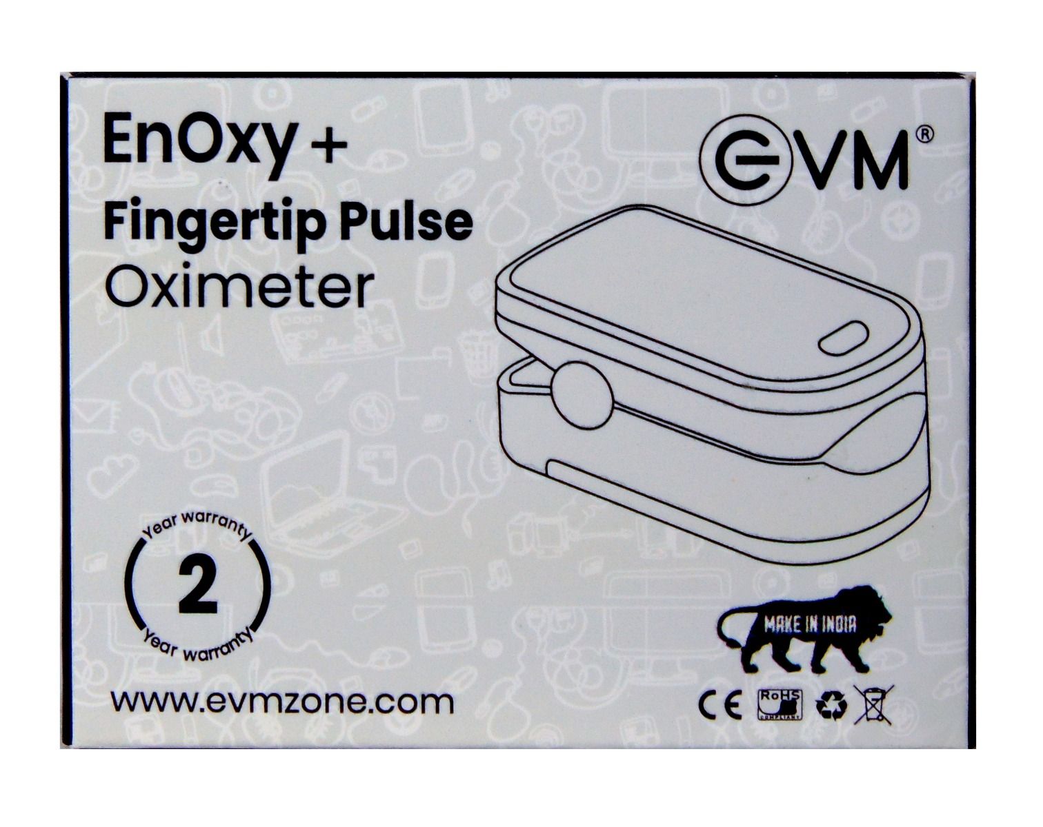 Buy EVM EnOxy+ Fingertip Pulse Oximeter, 1 Count Online
