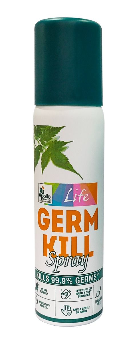Buy Apollo Life Germ Kill Spray, 100 ml Online