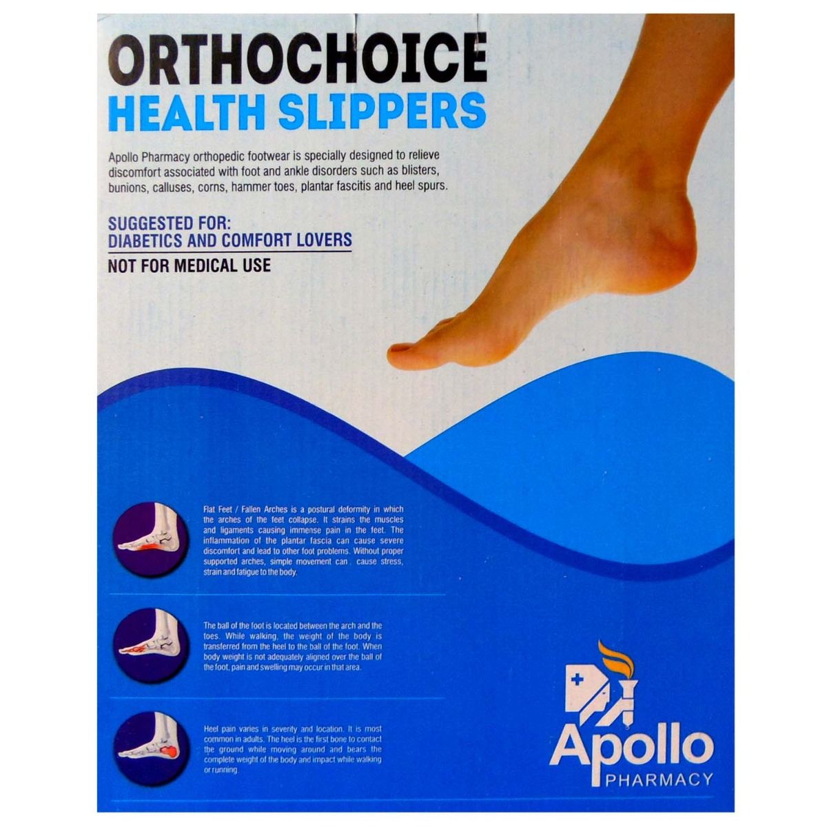 apollo pharmacy ortho choice health slippers