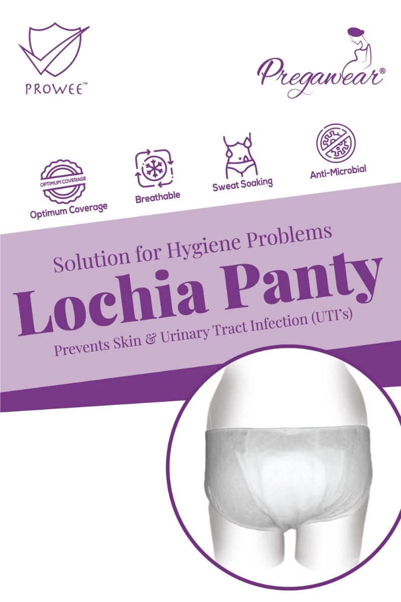 Prowee Pregawear After Delivery Lochia Absorbent Wear Panty XXL, 5