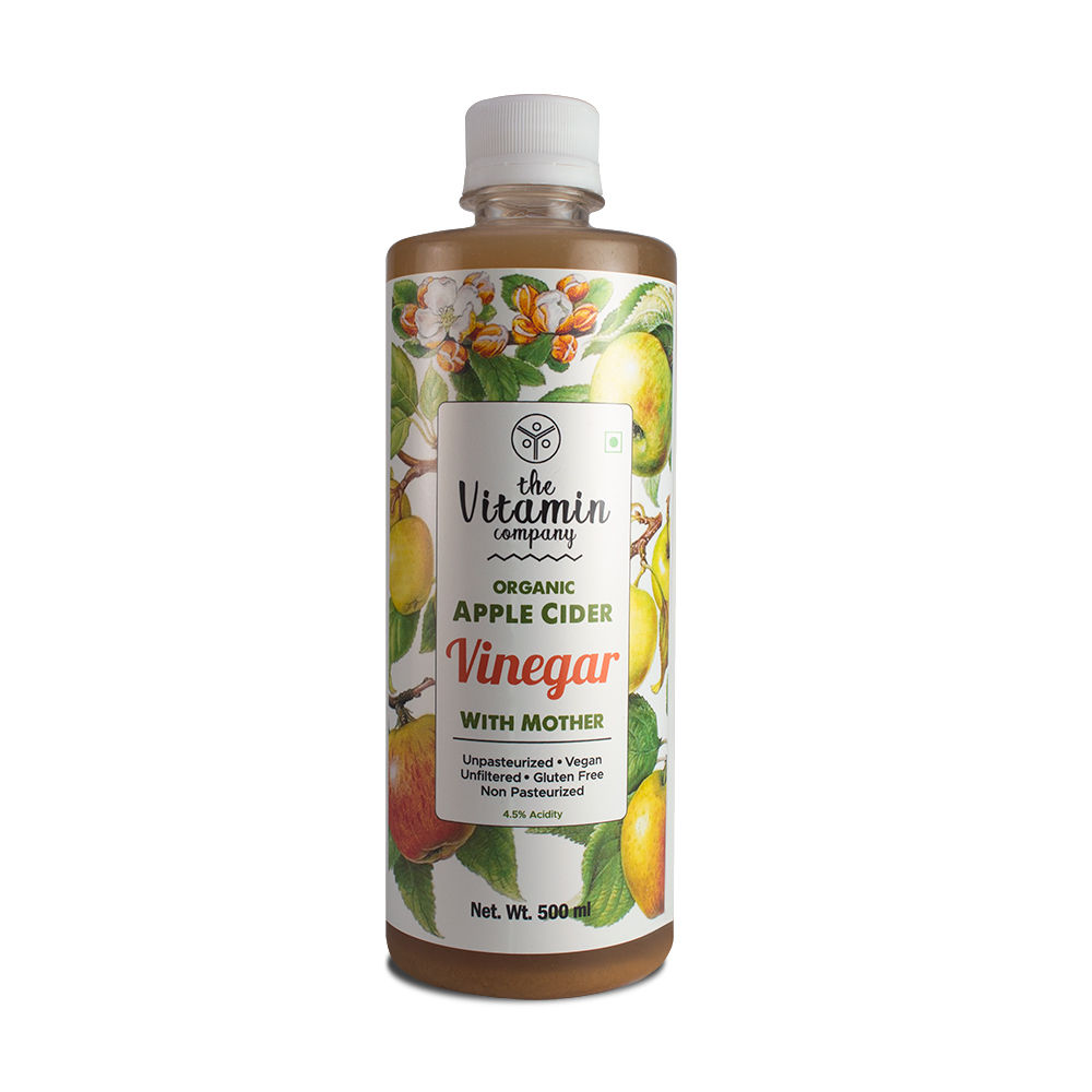 The Vitamin Company Organic Apple Cider Vinegar with Mother, 500 ml